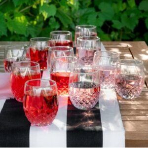 Cristal D'Arques Longchamp 10oz Stemless Wine Glass, Set of 12